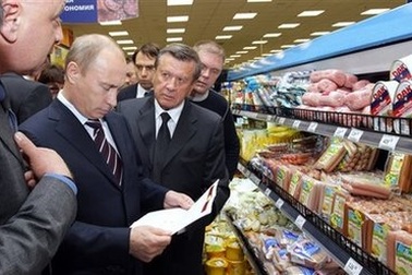 Thủ tướng Putin “bắt tận tay” siêu thị bán đắt quá mức