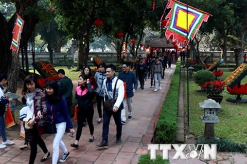 Hơn 85.000 lượt khách quốc tế đến Hà Nội dịp Tết Nguyên đán