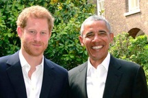 Hoàng tử Harry mời cựu Tổng thống Barack Obama tới cung điện hoàng gia
