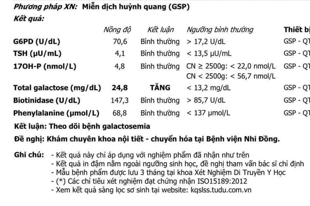 Mắc bệnh rối loạn chuyển hóa, trẻ có thể mất mạng vì sữa mẹ - 1 Mắc bệnh rối loạn chuyển hóa, trẻ có thể mất mạng vì sữa mẹ - 1