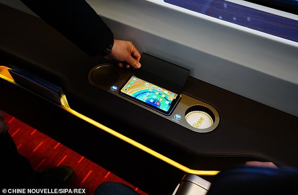 Tàu cao tốc thông minh của Trung Quốc có tốc độ 350 km/h, lái tự động và tín hiệu 5G - 3 Tàu cao tốc thông minh của Trung Quốc có tốc độ 350 km/h, lái tự động và tín hiệu 5G - 3