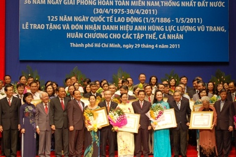 Lực lượng vũ trang TPHCM lần thứ 2 nhận danh hiệu Anh hùng