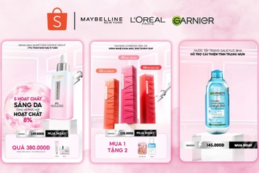 L'Oreal Paris ra mắt dòng serum mới cùng ưu đãi tại Tuần lễ Siêu Thương Hiệu trên Shopee