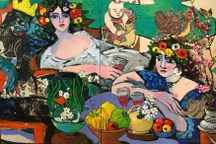 Triển lãm "Ngày rộng" trưng bày 50 tác phẩm tranh sơn dầu