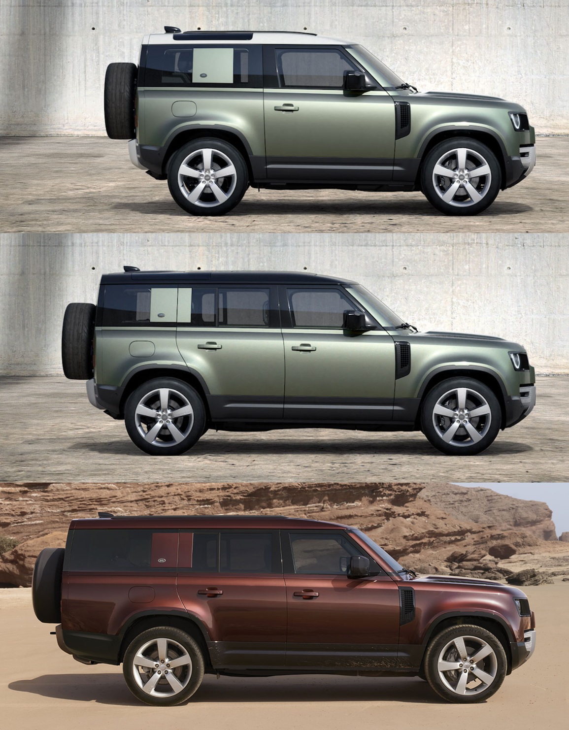 Land Rover Defender 130 mới siêu dài, thiết kế 8 chỗ ngồi - 24 Land Rover Defender 130 mới siêu dài, thiết kế 8 chỗ ngồi - 24