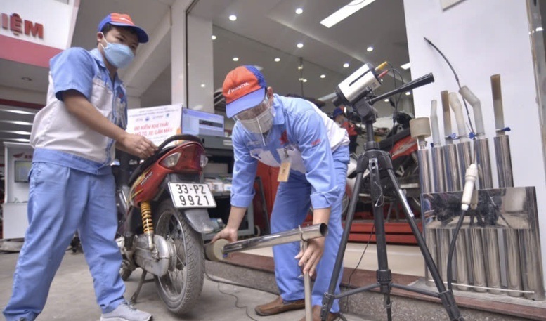 Đề xuất mới nhất về kiểm định khí thải xe máy ở Hà Nội, TPHCM - 1