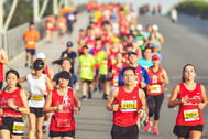 Hàng vạn vận động viên tham gia giải marathon quốc tế TPHCM 2022