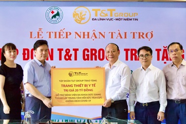T&T Group tài trợ 20 tỷ đồng giúp Bệnh viện Đức Giang lập trung tâm ICU chống dịch Covid-19