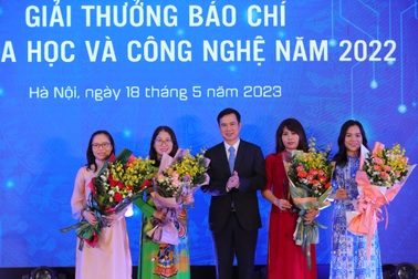 Trao Giải thưởng Báo chí về khoa học và công nghệ năm 2022