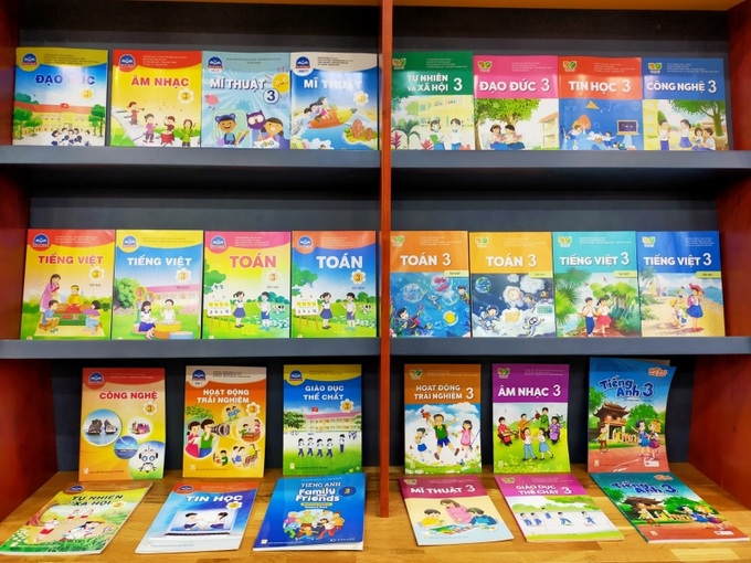 Sách giáo khoa lớp 3 theo chương trình giáo dục phổ thông mới.