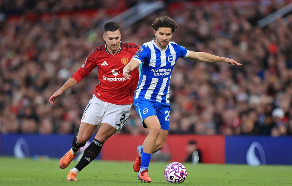 Man Utd đánh bại Brighton, vươn lên top 4 Ngoại hạng Anh - 1 Man Utd đánh bại Brighton, vươn lên top 4 Ngoại hạng Anh - 1