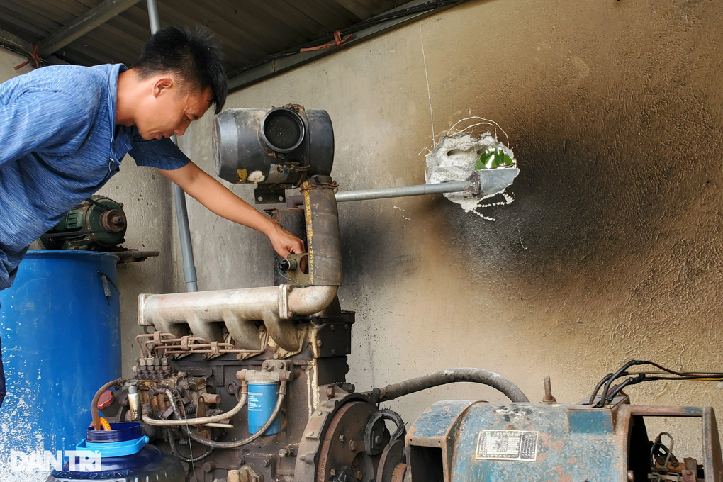 Mất điện, chủ trại vắt sức thâu đêm cấp cứu lợn - 5 Mất điện, chủ trại vắt sức thâu đêm cấp cứu lợn - 5