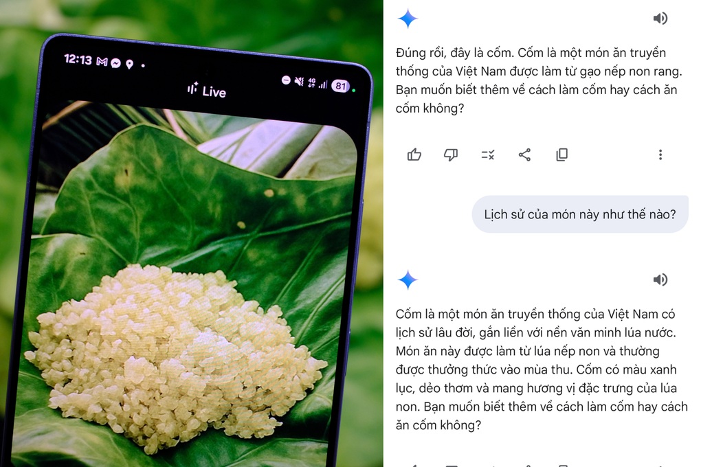 Khám phá văn hóa ẩm thực Hà Nội qua lăng kính Galaxy S25 và Gemini Live - 4 Khám phá văn hóa ẩm thực Hà Nội qua lăng kính Galaxy S25 và Gemini Live - 4