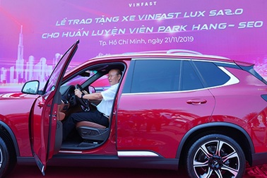 Điều đặc biệt ở 4 mẫu xe mà doanh nghiệp tặng ông Park Hang Seo