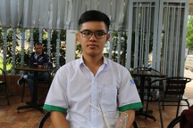 Nam sinh đạt điểm 10 duy nhất của tỉnh Đắk Nông với môn tiếng Anh