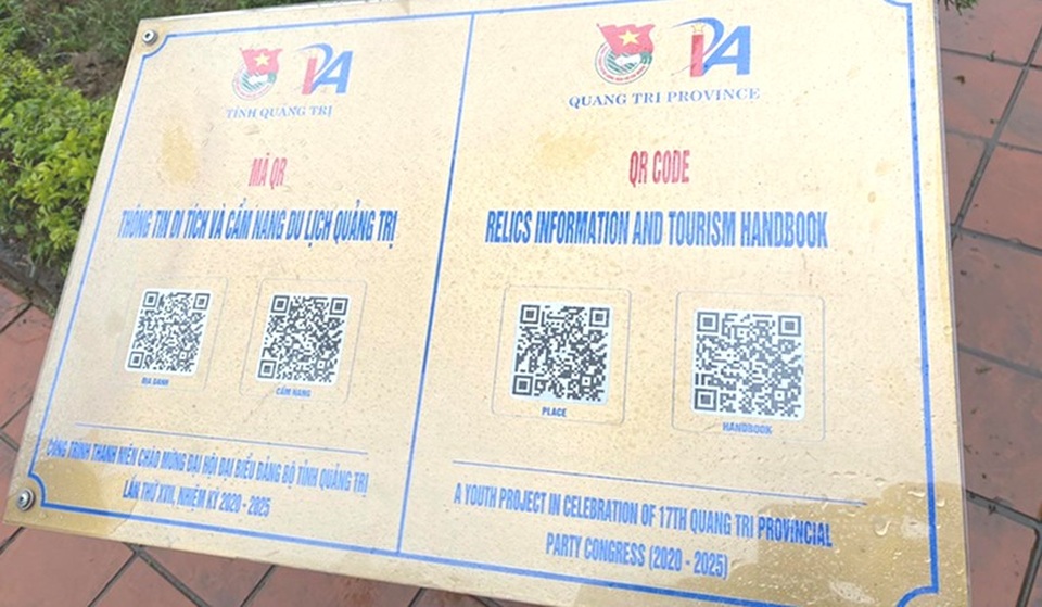 Quảng Trị gắn QR Code cho hàng loạt điểm du lịch nổi tiếng - 3 Quảng Trị gắn QR Code cho hàng loạt điểm du lịch nổi tiếng - 3