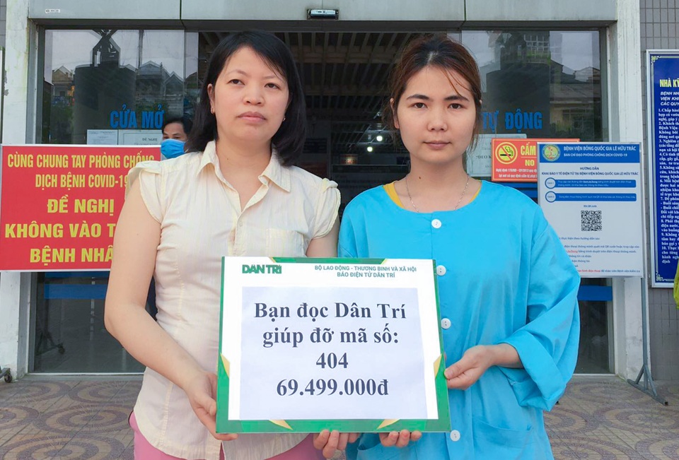 Bạn đọc giúp đỡ người đàn ông bốc cháy như ngọn đuốc gần 70 triệu đồng - 1 Bạn đọc giúp đỡ người đàn ông bốc cháy như ngọn đuốc gần 70 triệu đồng - 1