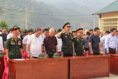 Khánh thành nhà tưởng niệm anh hùng liệt sĩ mặt trận Vị Xuyên