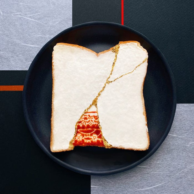 Tranh bánh mì - Ảnh 8. Tranh bánh mì - Ảnh 8.