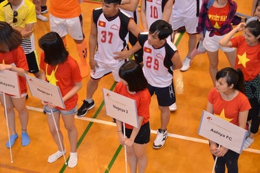 Sinh viên Việt tại Osaka tranh tài trong giải đấu thể thao lớn nhất năm