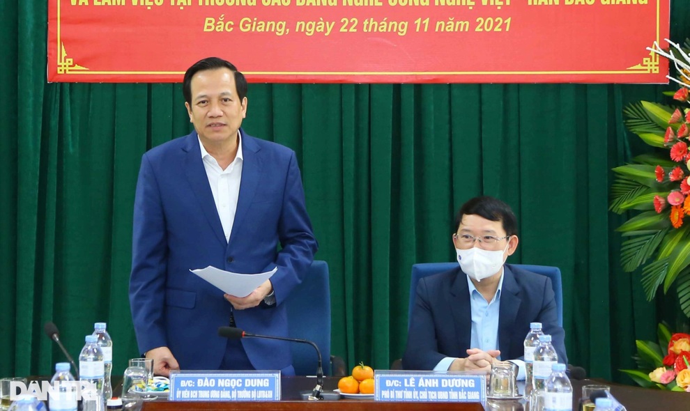 Bộ trưởng Đào Ngọc Dung: Lao động kỹ năng thấp do đào tạo chưa sát - 1 Bộ trưởng Đào Ngọc Dung: Lao động kỹ năng thấp do đào tạo chưa sát - 1