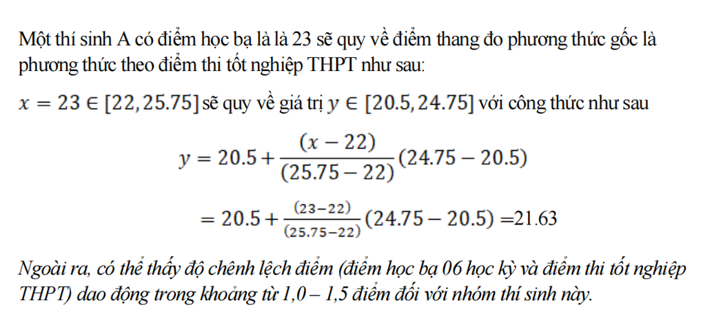 Bộ Giáo dục công bố công thức quy đổi điểm xét tuyển đại học năm 2025 - 4