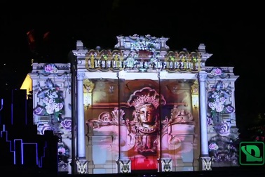 Ánh sáng 3D kỳ ảo trên công trình nhà hát hơn 100 tuổi ở Hải Phòng