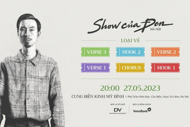 "Show của Đen" tại Hà Nội mở bán vé với nhiều ưu đãi