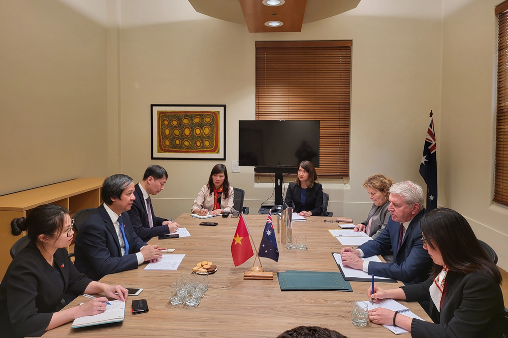 Việt Nam và Australia thúc đẩy hợp tác về giáo dục, đào tạo - 1 Việt Nam và Australia thúc đẩy hợp tác về giáo dục, đào tạo - 1
