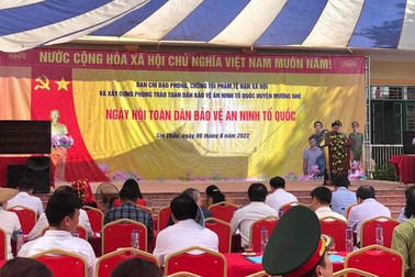 Điện Biên tổ chức ngày hội toàn dân bảo vệ an ninh tổ quốc tại xã biên giới