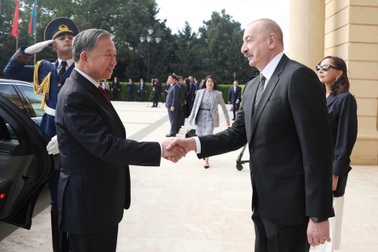 Lễ đón Tổng Bí thư Tô Lâm thăm cấp Nhà nước tới Azerbaijan