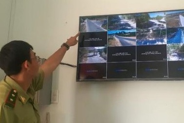 Lắp camera phát hiện khói sớm, cảnh báo cháy rừng