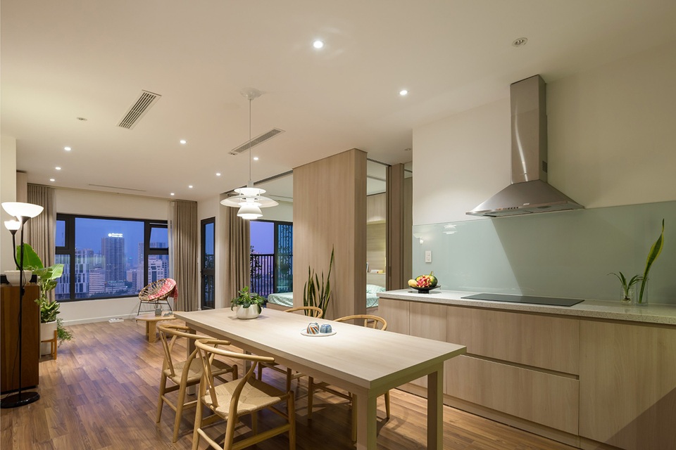 Chung cư Hà Nội cải tạo độc đáo: “Ngày 1 phòng, đêm biến thành 3” - 6