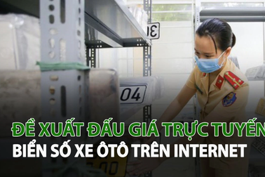 Đấu giá biển số xe ô tô trực tuyến: Tiết kiệm chi phí, khó xảy ra tiêu cực