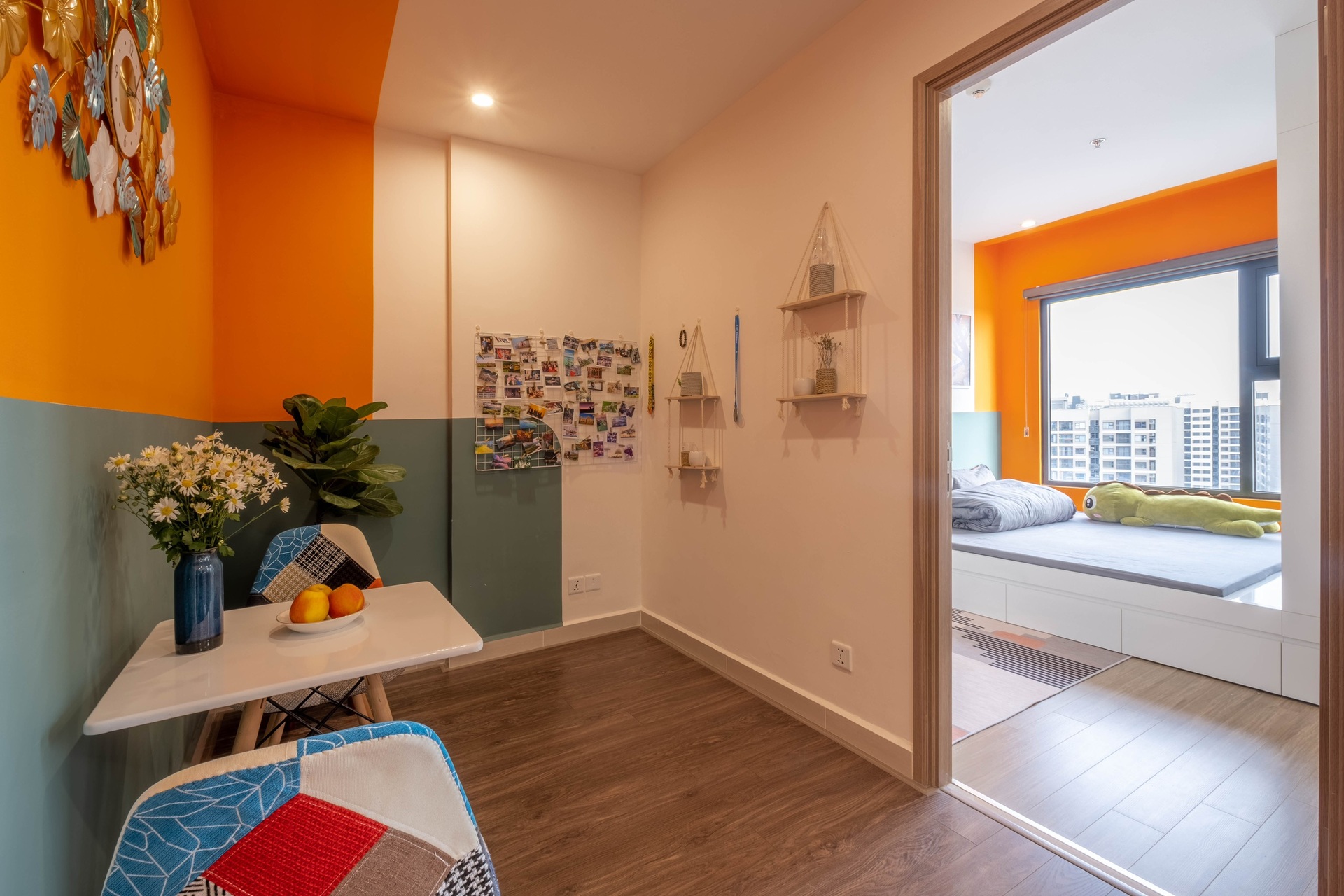 Lạ mắt với căn hộ có nội thất tông cam của anh chàng độc thân - 10 Lạ mắt với căn hộ có nội thất tông cam của anh chàng độc thân - 10