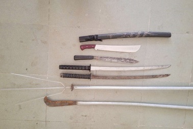 Nhóm thanh thiếu niên mang hung khí, chạy xe nẹt pô ở Tây Ninh