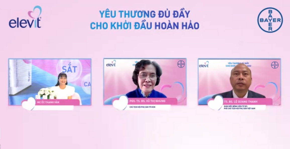 Vitamin tổng hợp Elevit cho thai kỳ ra mắt tại Việt Nam - 1 Vitamin tổng hợp Elevit cho thai kỳ ra mắt tại Việt Nam - 1