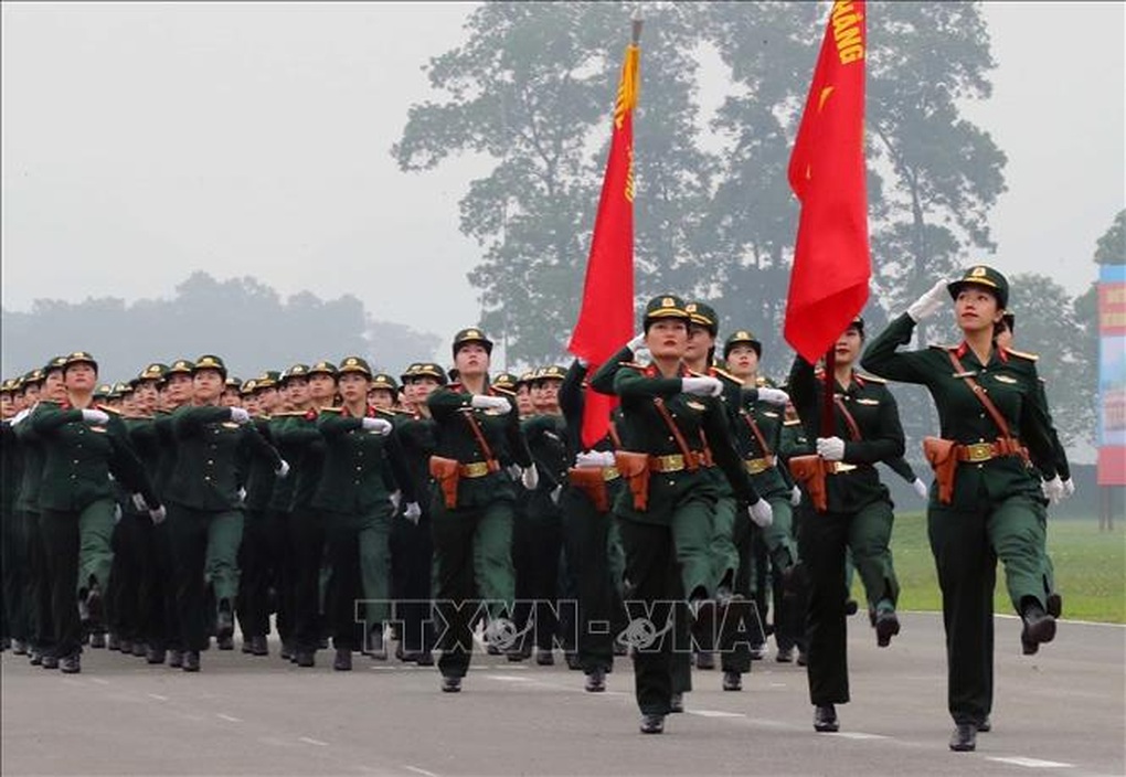 Hợp luyện các lực lượng vũ trang diễu binh, diễu hành kỷ niệm Chiến thắng Điện Biên Phủ - 5 Hợp luyện các lực lượng vũ trang diễu binh, diễu hành kỷ niệm Chiến thắng Điện Biên Phủ - 5