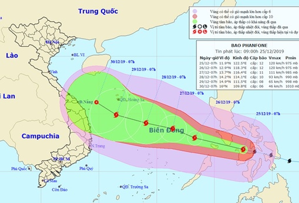 Đêm nay Biển Đông có thể đón bão, ngày mai miền Bắc mưa rét - 1