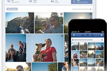 Facebook ra mắt ứng dụng tự động tải ảnh chụp từ smartphone