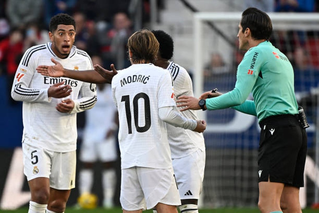 Bellingham có thể bị cấm thi đấu 12 trận tại La Liga - 1 Bellingham có thể bị cấm thi đấu 12 trận tại La Liga - 1
