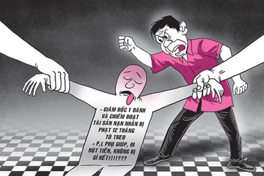 Giúp sếp cưỡng đoạt tiền, nhân viên vô can