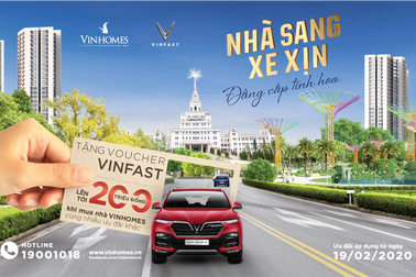 Vinhomes tặng quà siêu “khủng” cho khách mua nhà đầu năm