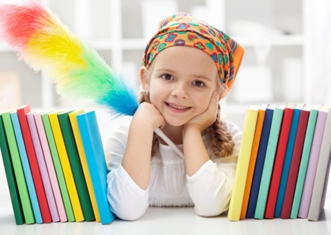 Hãy khéo léo biến việc dọn dẹp thành một công việc vui vẻ.