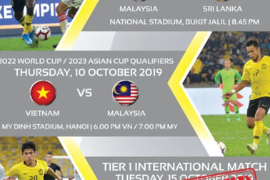 Đội tuyển Malaysia hủy lịch thi đấu vì vấn đề an ninh