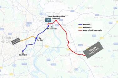 Sức hút The Gió Riverside nhờ liền kề 2 ga Metro, kết nối 2 sân bay quốc tế