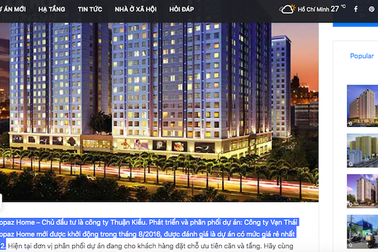 Chủ đầu tư bị phạt gần 300 triệu đồng vì chưa nghiệm thu đã "lùa" dân vào ở