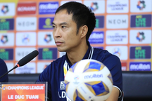 HLV Lê Đức Tuấn: "Hà Nội FC chiến đấu tới cùng trước đội bóng Trung Quốc"