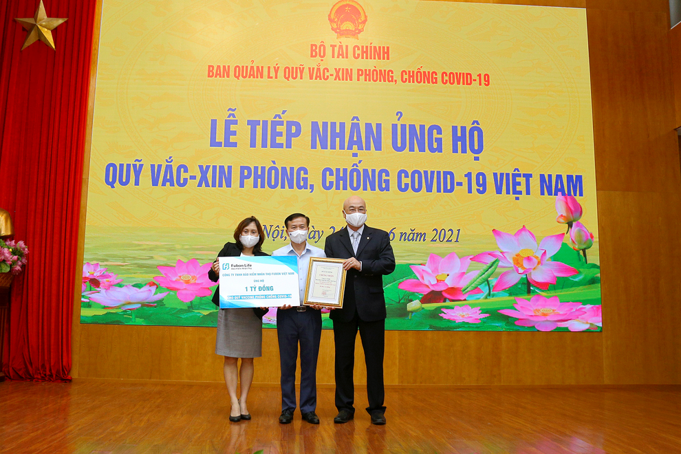 Fubon Life Việt Nam chung tay cùng chống dịch - 1 Fubon Life Việt Nam chung tay cùng chống dịch - 1