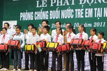 Ninh Bình phát động phòng chống đuối nước trẻ em
